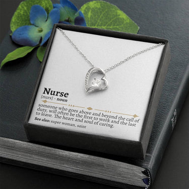 Nurse Definition Forever Love Necklace - Love You This Much